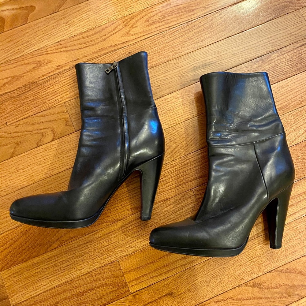 PRADA Leather Boots 39